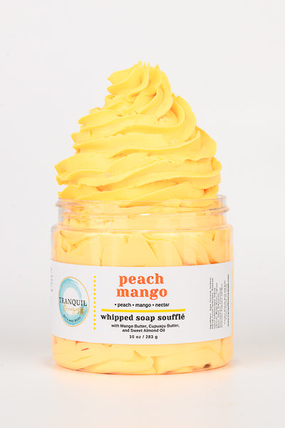 Peach Mango Whipped Soap Soufflé
