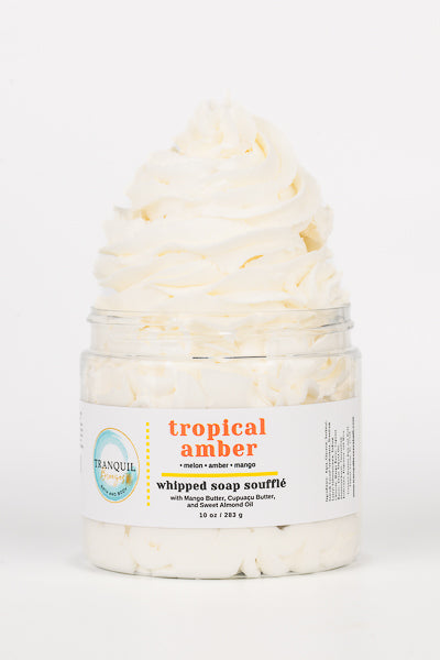 Tropical Amber Whipped Soap Soufflé
