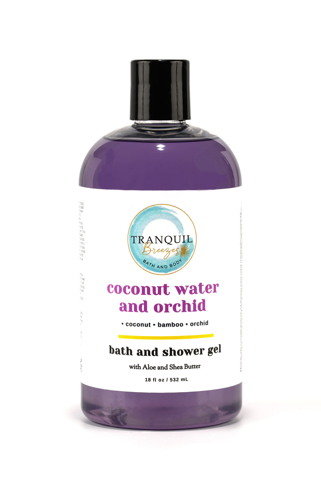 Coconut Water and Orchid Bath and Shower Gel