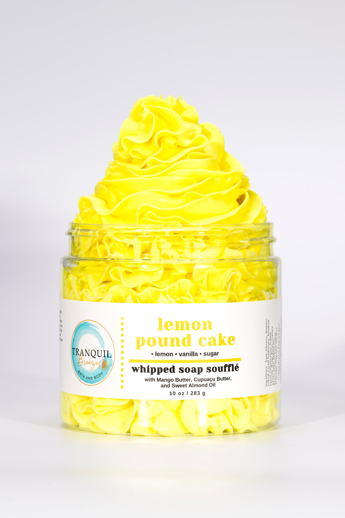 Lemon Pound Cake Whipped Soap Soufflé