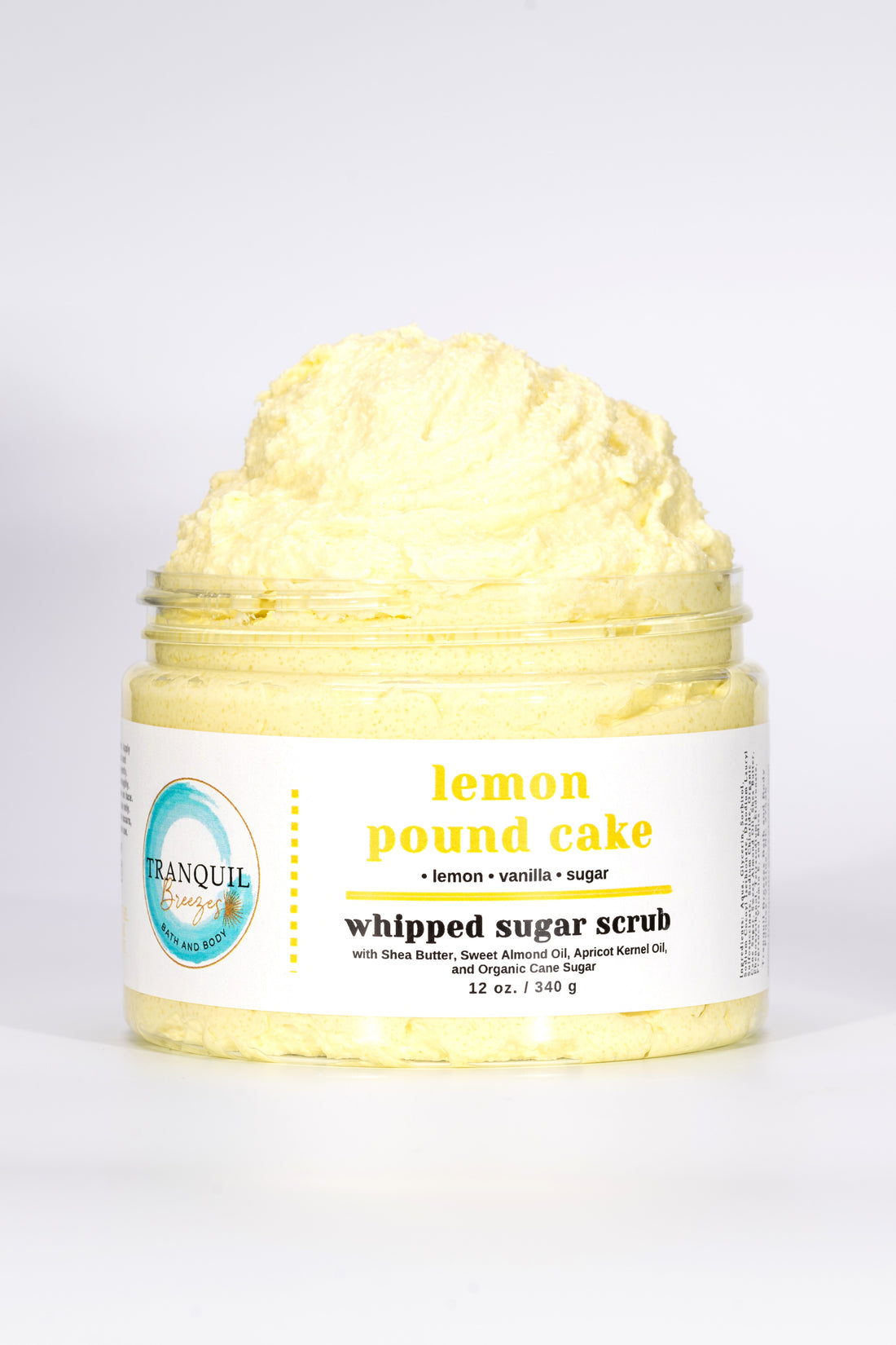 Lemon Pound Cake Whipped Sugar Scrub