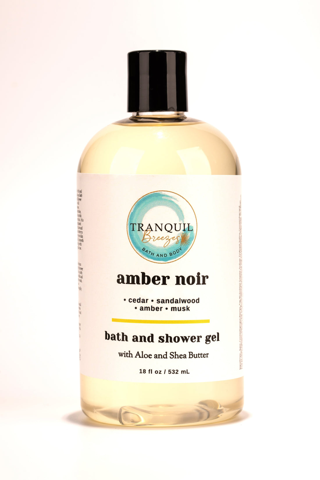 Amber Noir Bath and Shower Gel
