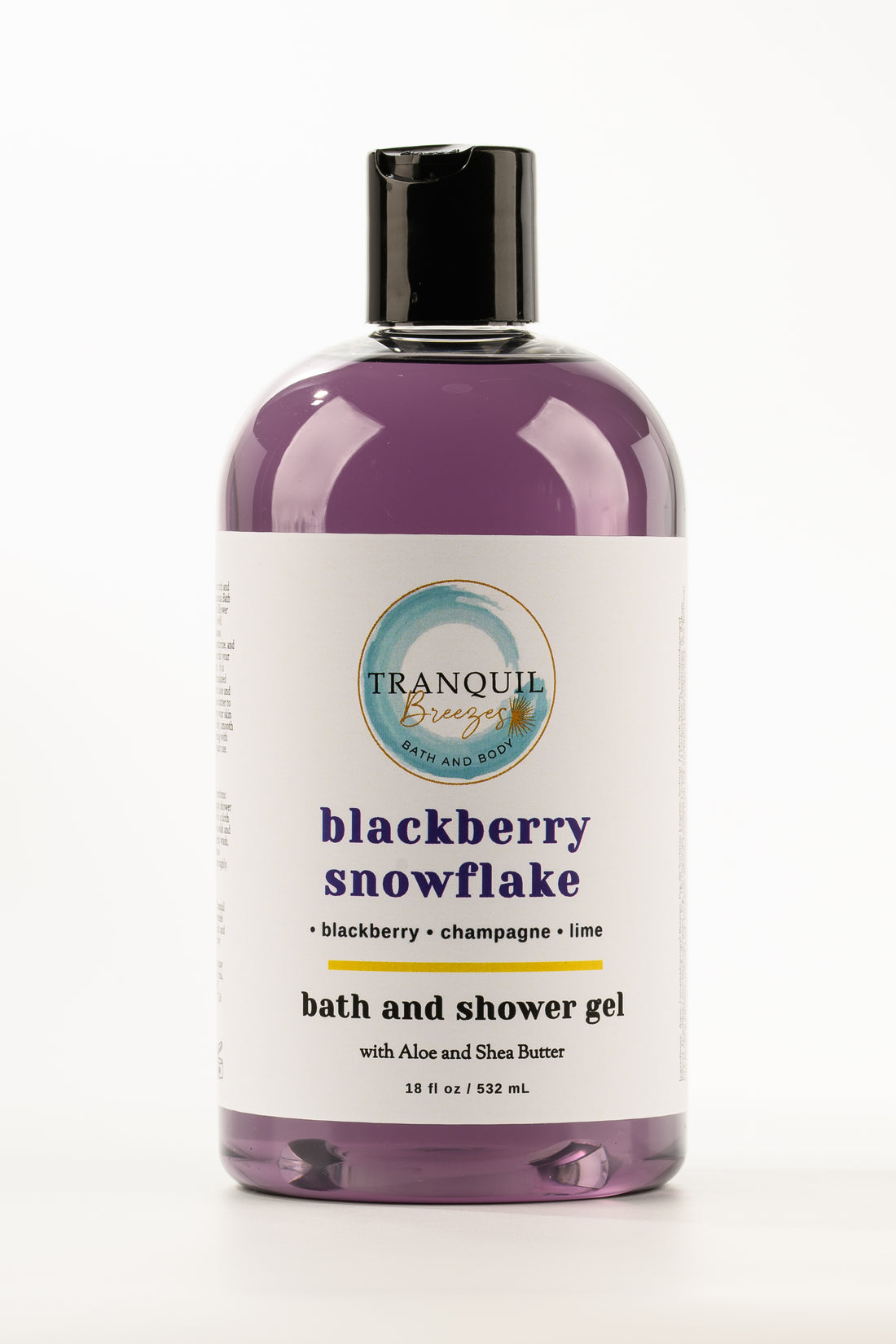 Blackberry Snowflake Bath and Shower Gel