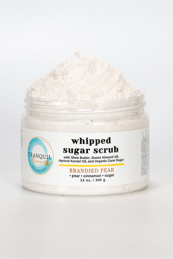 Brandied Pear Whipped Sugar Scrub