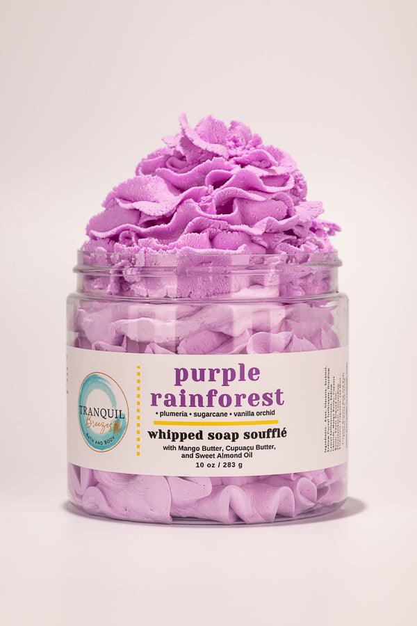 Purple Rainforest Whipped Soap Soufflé