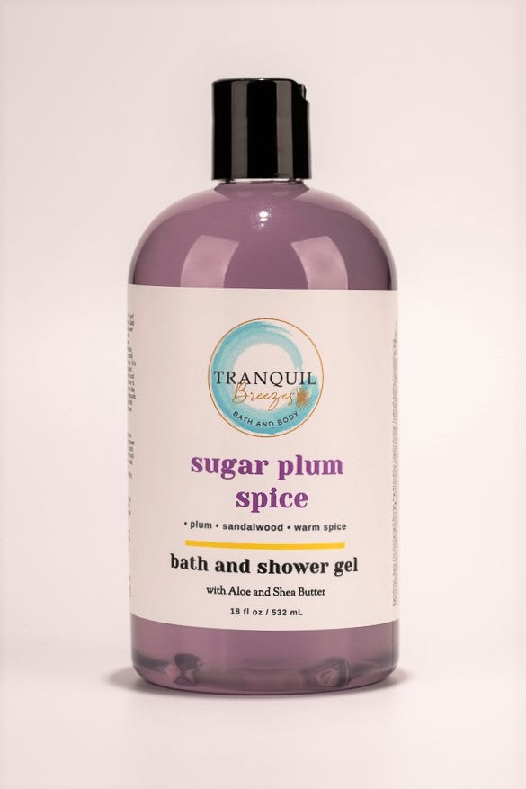 Sugar Plum Spice Bath and Shower Gel