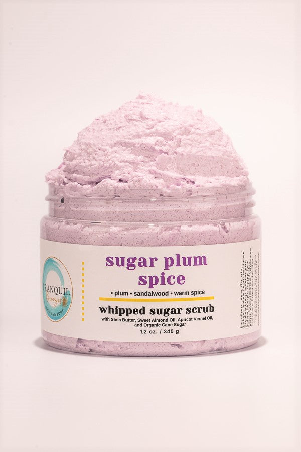 Sugar Plum Spice Whipped Sugar Scrub